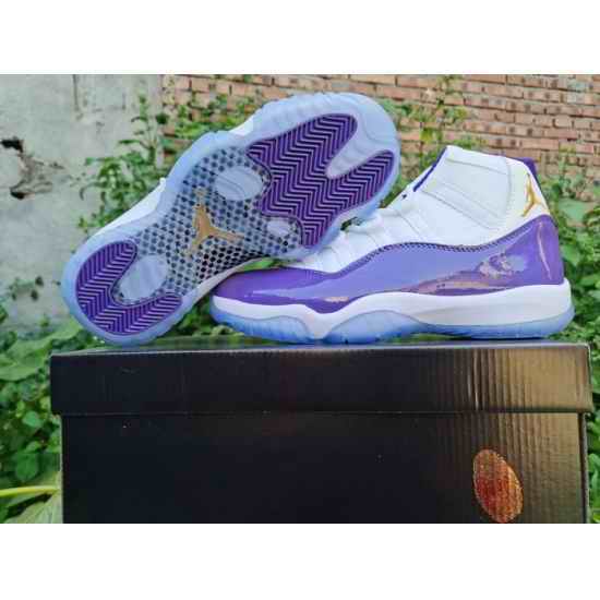 Nike Air Jordan 11 Kobe Bryant Commemorative Edition Purple Men Shoes
